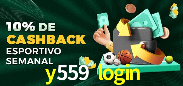 10% de bônus de cashback na y559 login